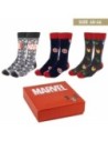 Cerda Pack de 3 Calcetines Clásicos Marvel Talla 40/46