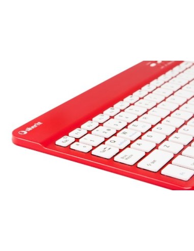 Teclado Universal inalámbrico Bluetooth 3.0 - Rojo: Silver-Ht: Kiwiku.com: Electrónica