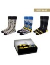 Cerda Pack Calcetines 3 Piezas Batman, Talla T.u. (36-41)