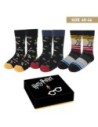 Cerda Pack de Calcetines Harry Potter 3 Piezas Talla 40-46