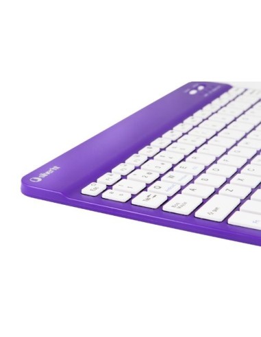 Teclado Universal inalámbrico Bluetooth 3.0 - Lila: Silver-Ht: Kiwiku.com: Electrónica