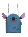 Difuzed Microbolso Stitch Con Orejas en 3d para Mujer, Diseño Compacto y Original