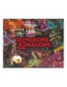 Paladone Puzzle Dragones y Mazmorras 1000 Piezas Diseño Retro