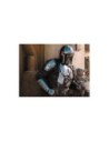Prime 3d Puzzle Lenticular the Mandalorian Grogu y Mando 500 Piezas