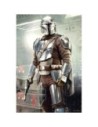 Prime 3d Puzzle Lenticular the Mandalorian Mando y Grogu 200 Piezas