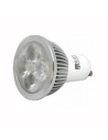 Silver - bombilla led 4x1w-gu10 3000k clase de eficiencia energética a