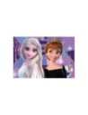 Prime 3d Puzzle Lenticular Disney Frozen Elsa y Anna 48 Piezas
