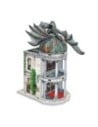 Wrebbit Puzzle 3d Harry Potter Banco Gringotts 300 Piezas para Fans de la Saga
