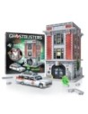 Wrebbit Puzzle 3d Cuartel de los Cazafantasmas 500 Piezas Edificio Icono de la Película