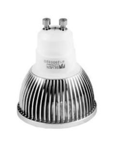 Silver - Bombilla Led 4X1W-Gu10 5000K: Kiwiku.com: Iluminación 2