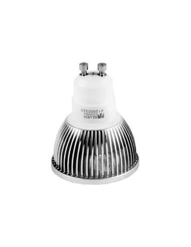 Silver - Bombilla Led 4X1W-Gu10 5000K: Kiwiku.com: Iluminación