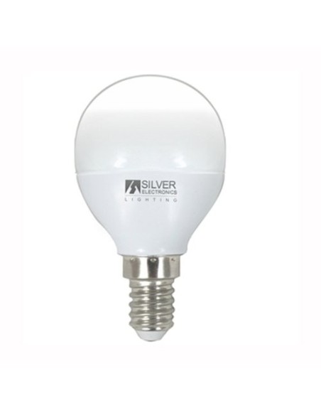 Silver Electronics 961214 - Lampara ceramica LED esferica E14 4,5W L.Fria: Kiwiku.com: Bricolaje y herramientas