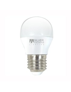 Silver Electrónics - Lampara ceramica LED esferica E27 4,5W L.Fria: Kiwiku.com: Bricolaje y herramientas