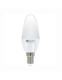 Silver Electronics 971214 - Lampara ceramica LED vela E14 4,5W L.Fria: Kiwiku.com: Bricolaje y herramientas