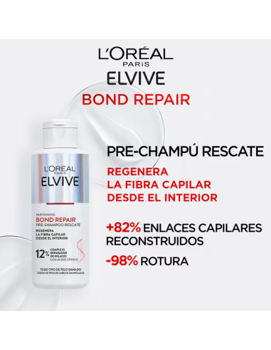 L'oreal Elvive Bond Repair Pre-champú Regenerador 200 Ml