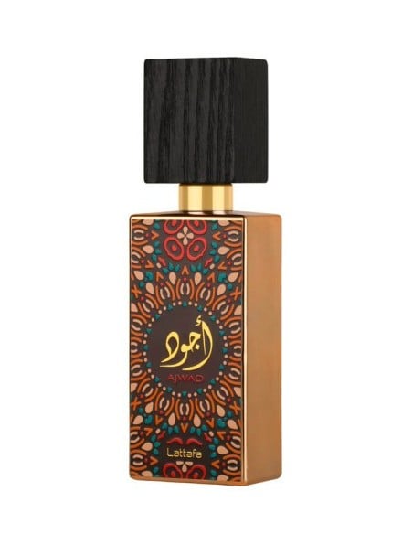 LATTAFA Ajwad Eau De Parfum 60ml Unisex - Perfume Elegante y Sofisticado | Kiwiku
