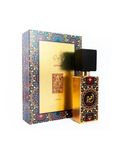 LATTAFA Ajwad Eau De Parfum 60ml Unisex - Perfume Elegante y Sofisticado | Kiwiku