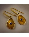 Pendientes KIMONI Indra De Acero Inoxidable Bañado En Oro De 18K Para Mujer - Kiwiku  