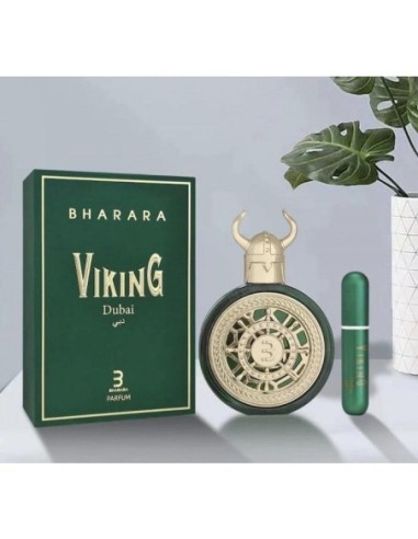 Perfume Bharara Viking Dubai Spray 100 Ml Para Hombre - Edición Limitada  