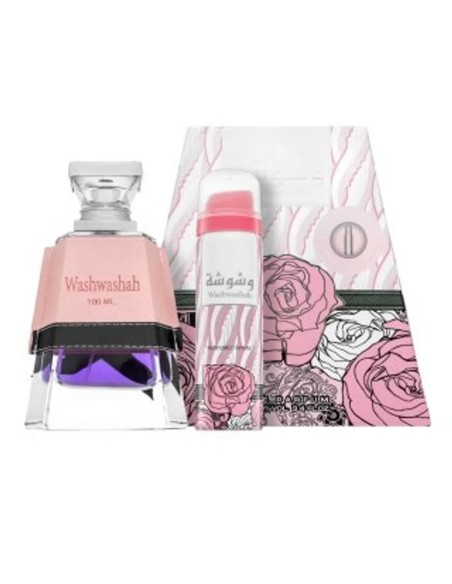 LATTAFA Washwashah Eau de Parfum 100 Ml + Desodorante 50 Ml Para Mujer - Kiwiku