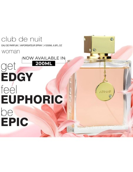 Perfume ARMAF Club De Nuit Woman Eau De Parfum 200 Ml Para Mujer - Kiwiku