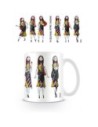 Pesadilla Navidad Taza Sally Poses Cerámica Alta Calidad 350 Ml