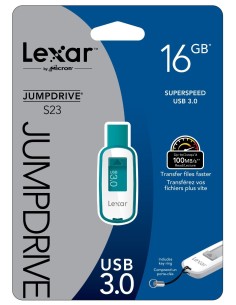 Lexar JumpDrive - Memoria USB de 16 GB(USB 3.0, 100MB/s), azul: Kiwiku.com: Informática 2