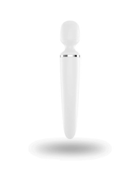 Masajeador SATISFYER Wand-er Woman XXL Blanco - Kiwiku