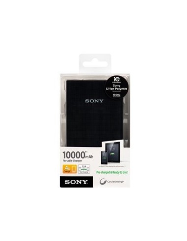 SONY CP-V10B CARICABATTERIE USB 10000MAH NERO: Kiwiku.com: Electrónica