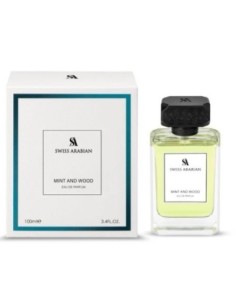 #3 en Top 20 Perfumeria Arabe de Swiss Arabian Más Vendidos - Swiss Arabian Mint And Wood Eau de Parfum para Hombre 100 Ml