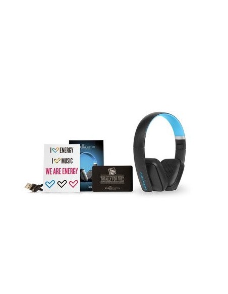 Energy Headphones BT2 Bluetooth Cyan (Mic, Control Talk, Plegables, Batería Li-Ion): Kiwiku.com: Electrónica