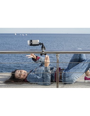 Kiwiku.com: Kit-Selfie PRO Smile (Selfie -stick, mini tripode, adaptador smartphone, disparador bluetooth, bolsa de transporte)
