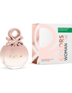 Benetton Colors Woman Rose Eau de Toilette 50ml Spray para Mujer