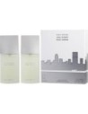 Issey Miyake L'eau D'issey Homme Eau de Toilette Spray Set de Viaje 2x40ml para Hombre
