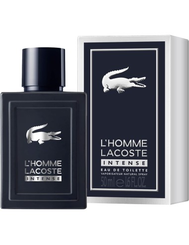 L'Homme Lacoste Intense Eau de Toilette 50 ml Para Hombre - Kiwiku