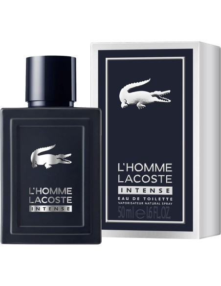 L'Homme Lacoste Intense Eau de Toilette 50 ml Para Hombre - Kiwiku