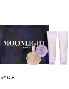 Set De Regalo Ariana Grande Moonlight - Perfume, Gel De Ducha Y Loción Corporal