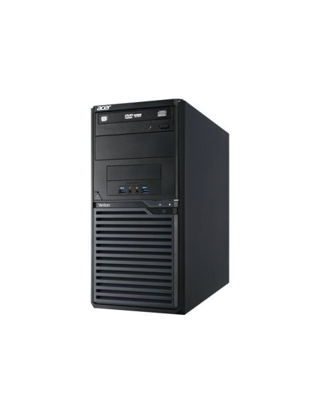 Acer Veriton 2 M2631G - Ordenador de sobremesa (3,1 GHz, Intel Pentium G, G3240, 4 GB, DDR3-SDRAM, 16 GB) Negro: Acer: Kiwiku.c