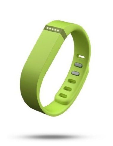 Fitbit Flex - Pulsera de actividad y sueño inalámbrica, indicador led, podómetro, talla S y L, color Lima: Kiwiku.com: Deportes