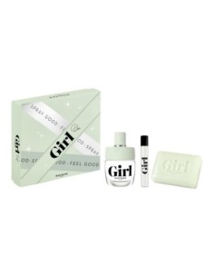 Rochas Girl Eau de Toilette 60 Ml + Mini Edt 7,5 Ml + Jabón 75 Gr (mujer)