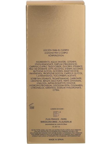 Paco Rabanne Lady Million Loción Corporal 200ml - Kiwiku
