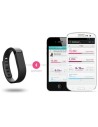 Fitbit flex - pulsera de actividad y sueño inalámbrica tamaño s-l azul marino
