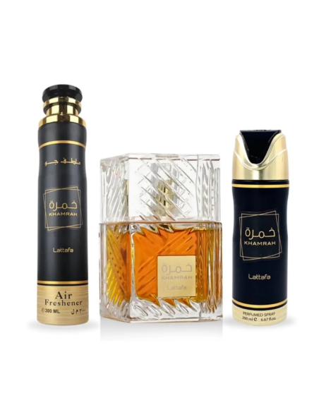 lattafa_khamrah_set_de_regalo_eau_de_parfum_100ml_+_desodorante_200ml_+_ambientador_300ml_unisex_6290362341239_oferta
