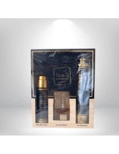 lattafa_khamrah_set_de_regalo_eau_de_parfum_100ml_+_desodorante_200ml_+_ambientador_300ml_unisex_6290362341239_oferta 2