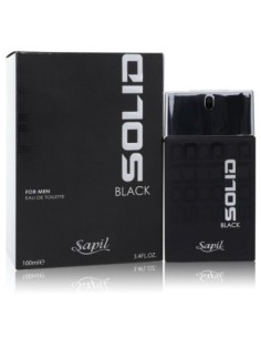 Swiss Arabian Sapil Solid Black Eau de Toilette Spray 100 Ml para Hombre