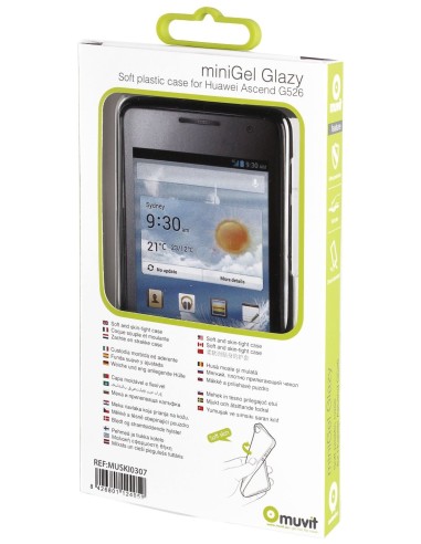 Muvit MUSKI0307 - Funda de TPU para Huawei Ascend G526, negro - Electrónica - Kiwiku.com
