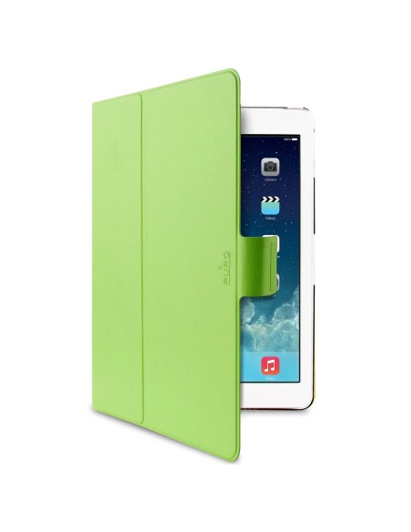 Puro Booklet - Funda bicolor 360° para Apple iPad Air, verde y amarillo: Puro: Kiwiku.com: Informática