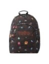 Totto Mochila Escolar Estampado Videojuego Crayoles 20l Ma04eco029-2210n-3y7