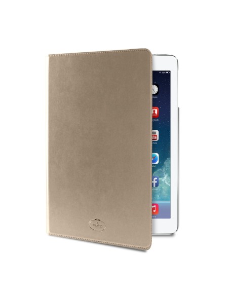 Puro Booklet Slim - Funda con cierre magnético y función soporte para Apple iPad Air 2, oro: Puro: Kiwiku.com: Informática