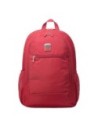 Totto Ribonny Mochila Informal Rojo Poliéster Con Bolsillo para Portátil 14 Pulgadas